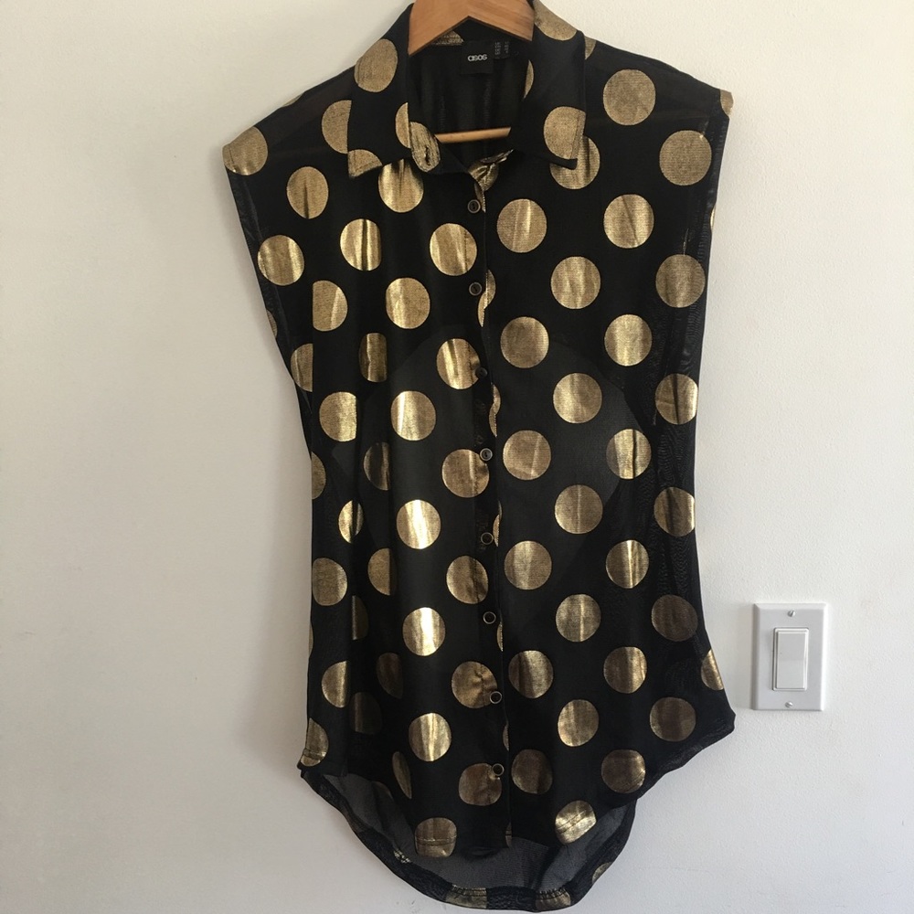 Polka Dot Shirt Dress